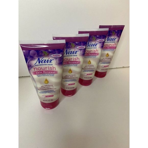 Niar Other - New 4 Nair Hair Remover Nourish Skin Renewal Face 3 Ounce Each